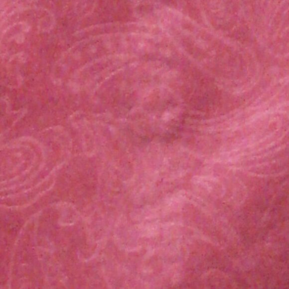 Damask Print Long Sleeve Blazer in Fuchsia. One Button Lapel. V-Neck. - Picture 6 of 9